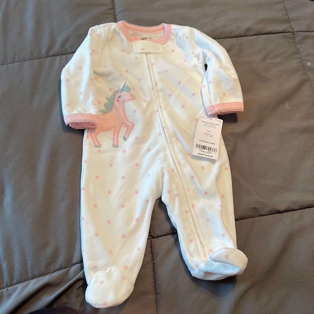 NWT Infant Girl Sleeper